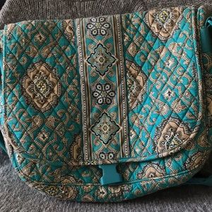 💘Teal Vera Bradley Messenger Bag💘