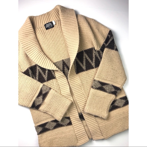 Vintage Sweaters - {Vintage} Studio One by Campus Chunky Cardigan