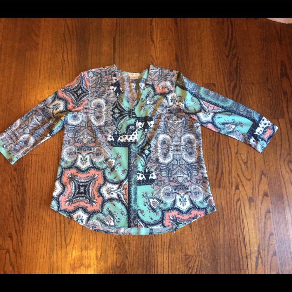Van Heusen Paisley Woman’t Shirt XL/TG