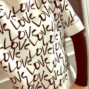 Kate Spade short sleeved sweatshirt