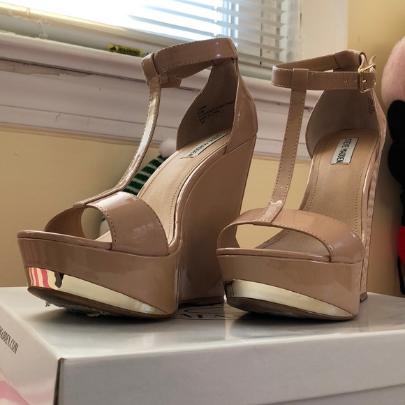 Platform wedge shoes - Picture 3 of 7