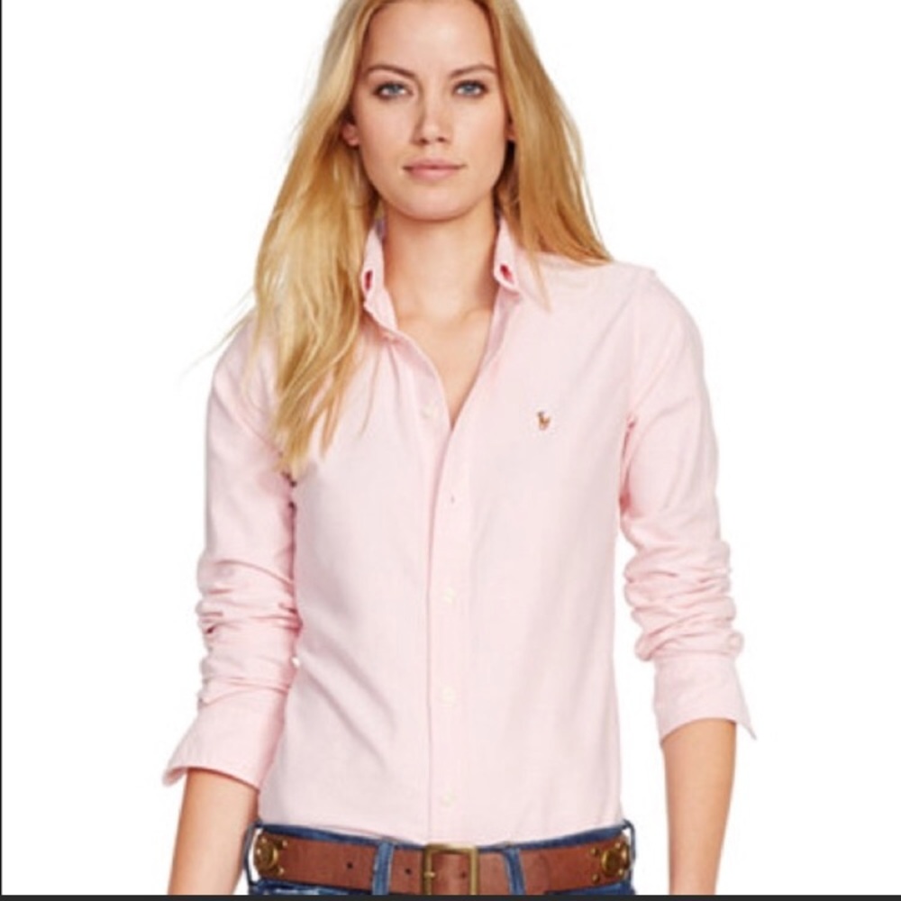 Ralph Lauren slim fit button down Polo