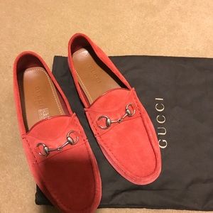 MENS GUCCI HORSEBIT DRIVERS - NEVER WORN