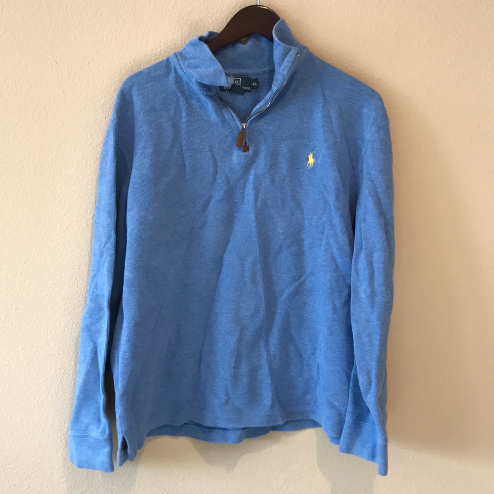 Blue Polo Ralph Lauren quarter zip jacket