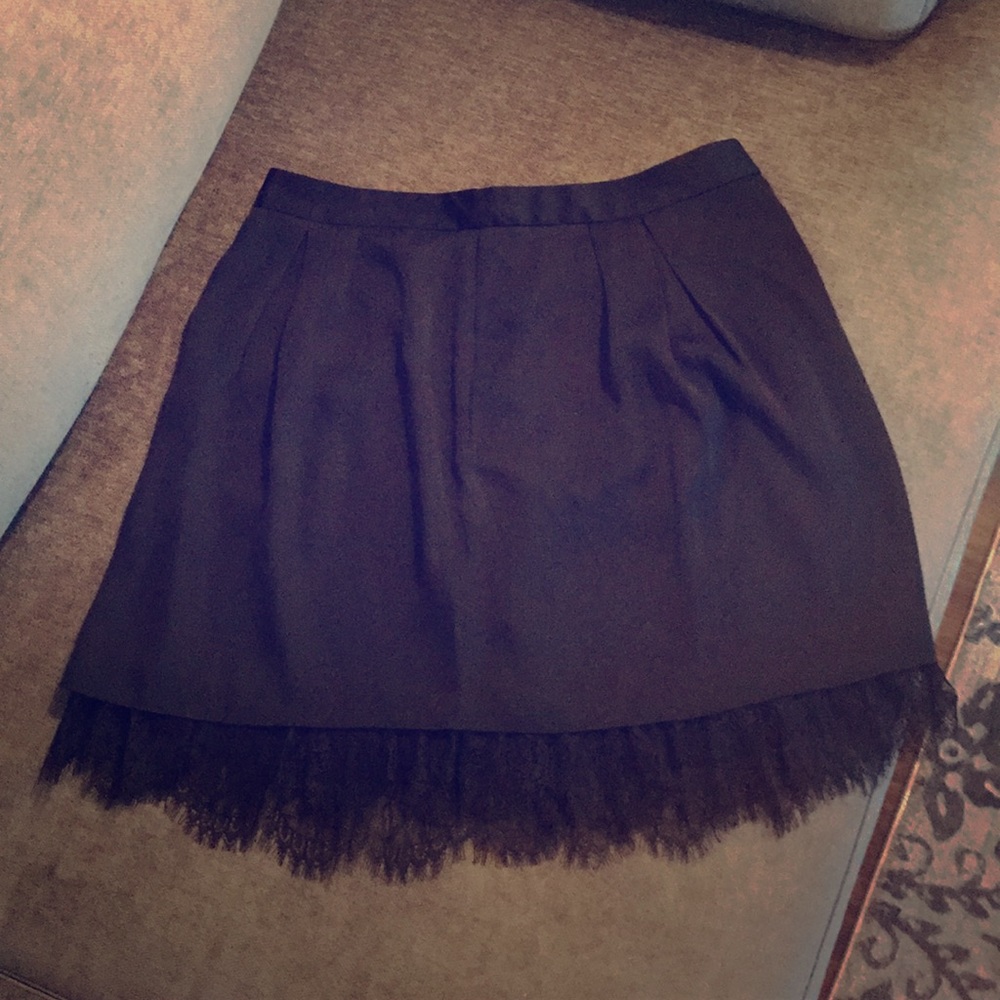 Black lace skirt/ never worn