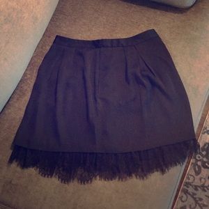 Black lace skirt/ never worn