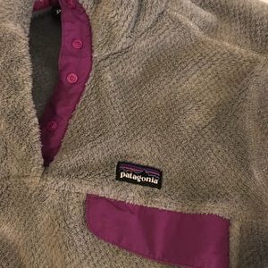 Women’s purple Patagonia pullover