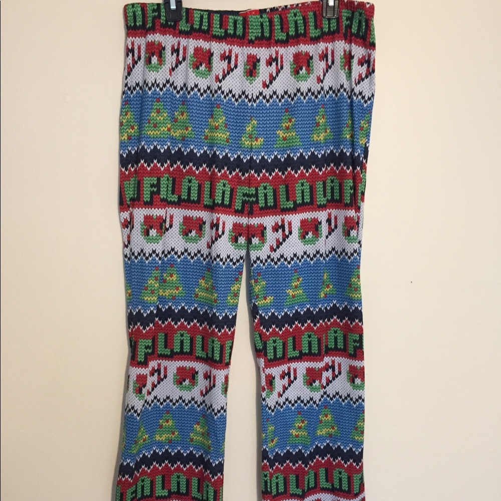 2/$12 ⛱ Ugly Sweater PJ lounge pants