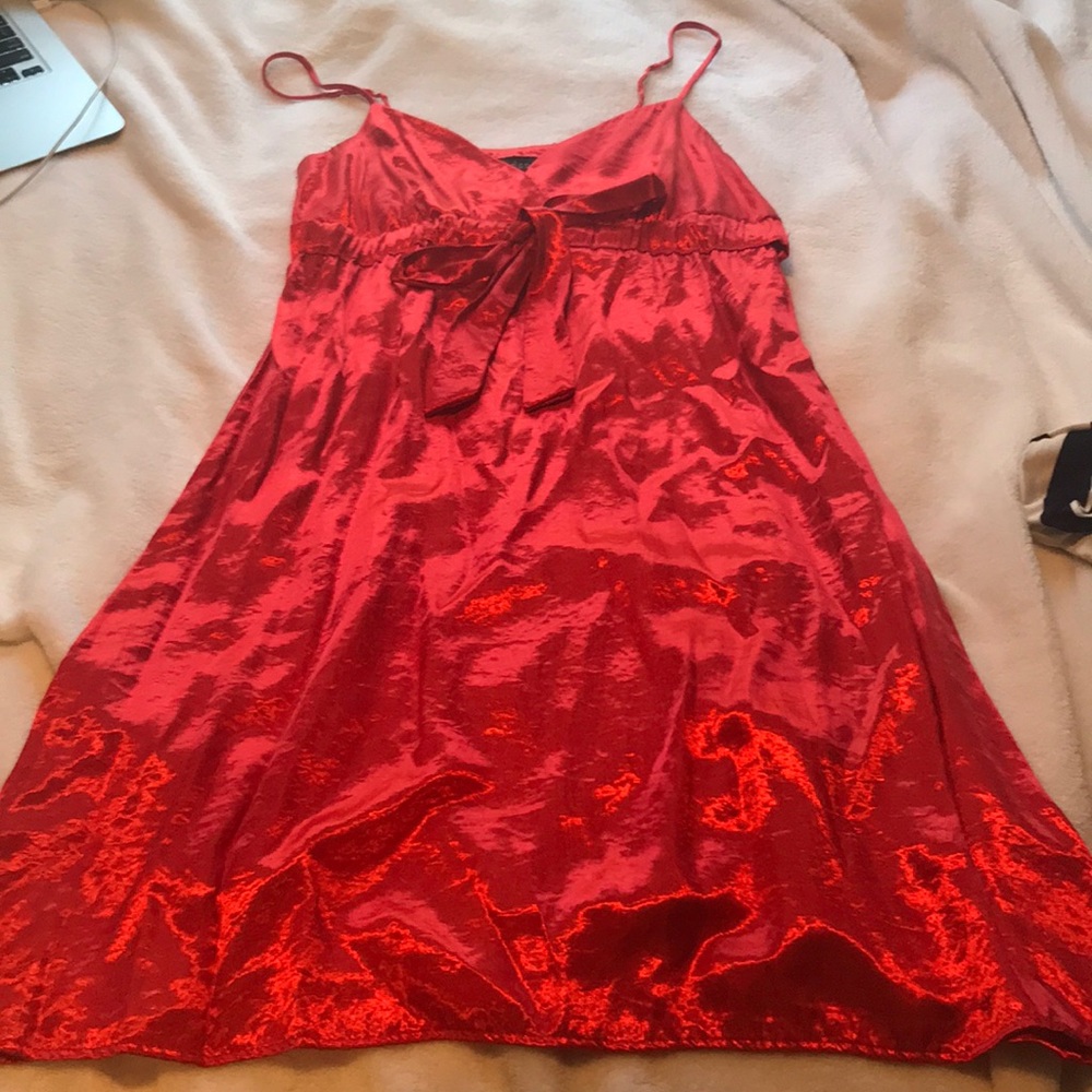 B Darlin red party dress