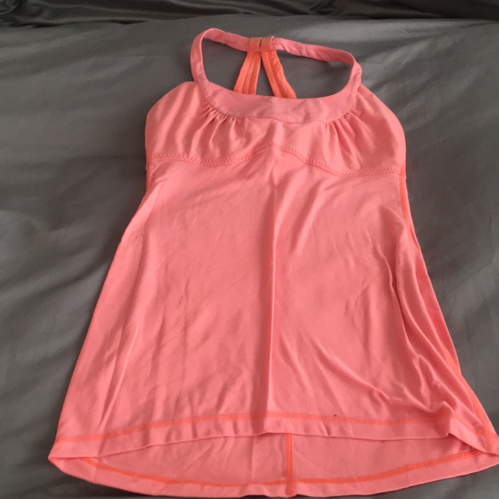 Coral Lululemon Tank