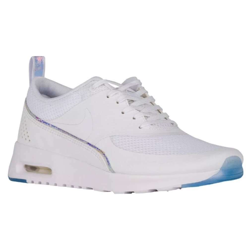 🦄NWOB Nike Air Max Thea Premium White Iridescent