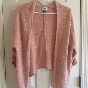 Gap, pink/peach cardigan