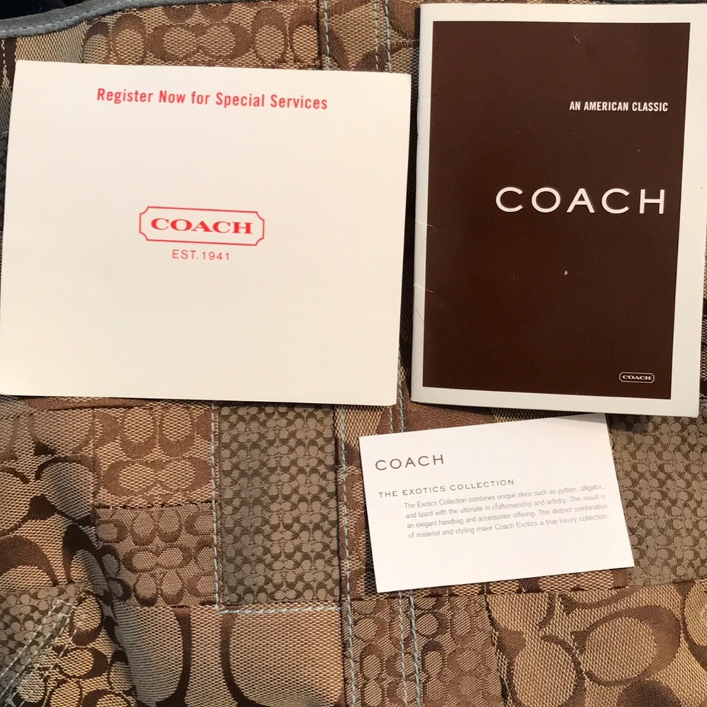 Coach Limited Edition Exotic Collection Python Bag - Picture 6 of 7