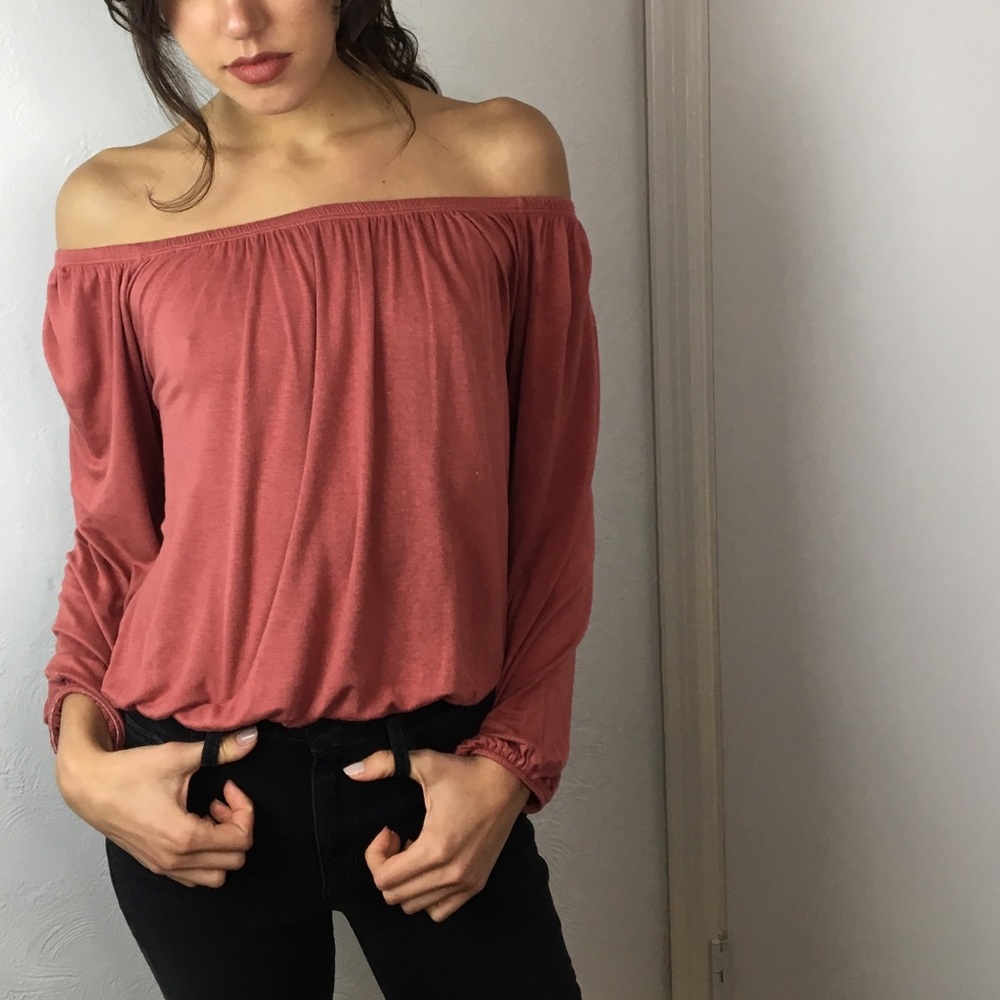 Off the shoulder top