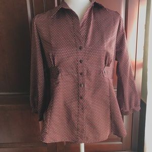 💜ZARA BASIC• Woman's blouse