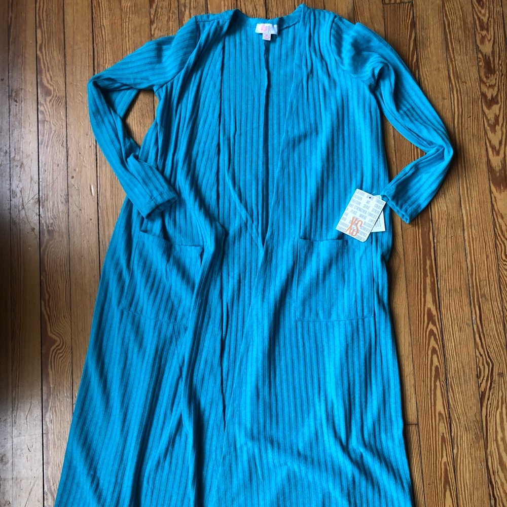 NWT Teal LLR Sarah cardigan