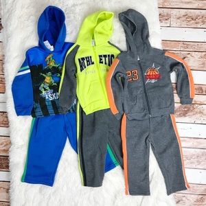 3 Baby Boy Jogging Suit Sets