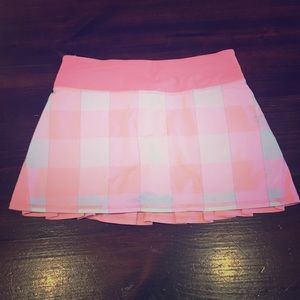 LuLuLemon pacesetter running skirt