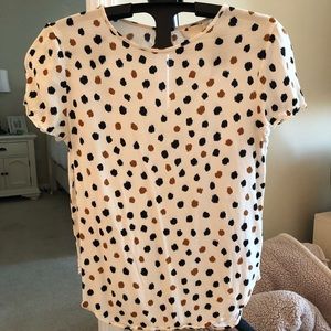 Black & Brown spotted shirt