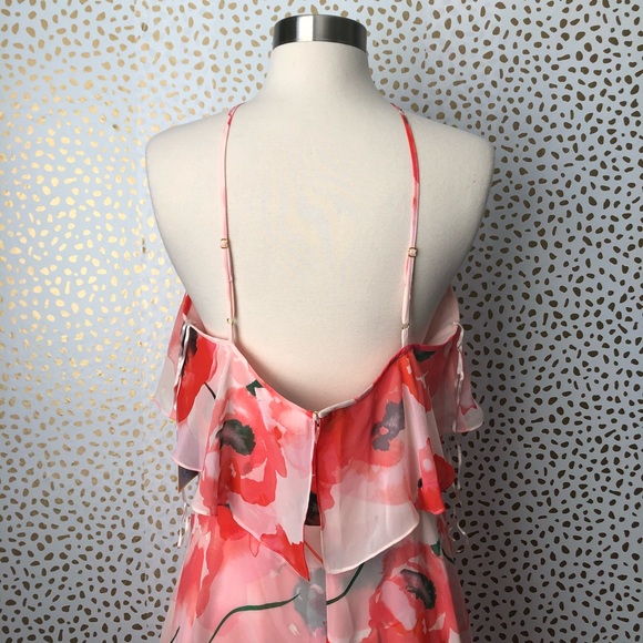 NWT Cece Poppy Floral Ruffle Dress - Picture 5 of 5