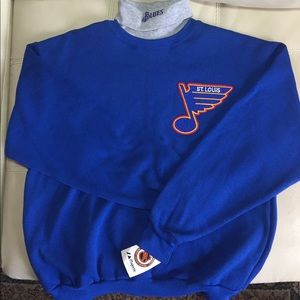 Vintage St Louis Blues Turtleneck Sweater