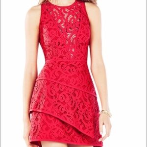 BCBG MAXAZRIA Red Dress