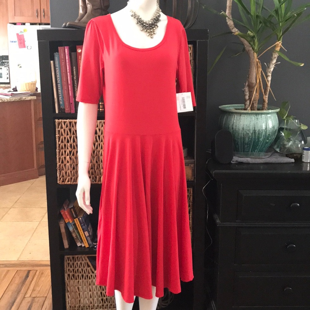 Christmas Red Nicole Dress
