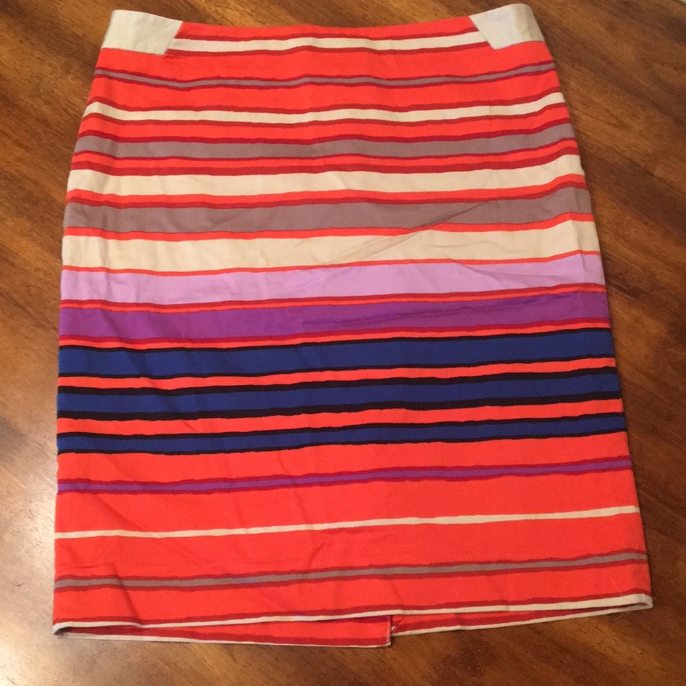 The Limited striped pencil skirt
