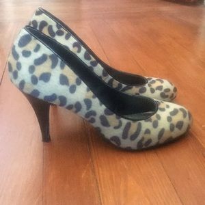 Leopard Fergalicious Heels worn twice!