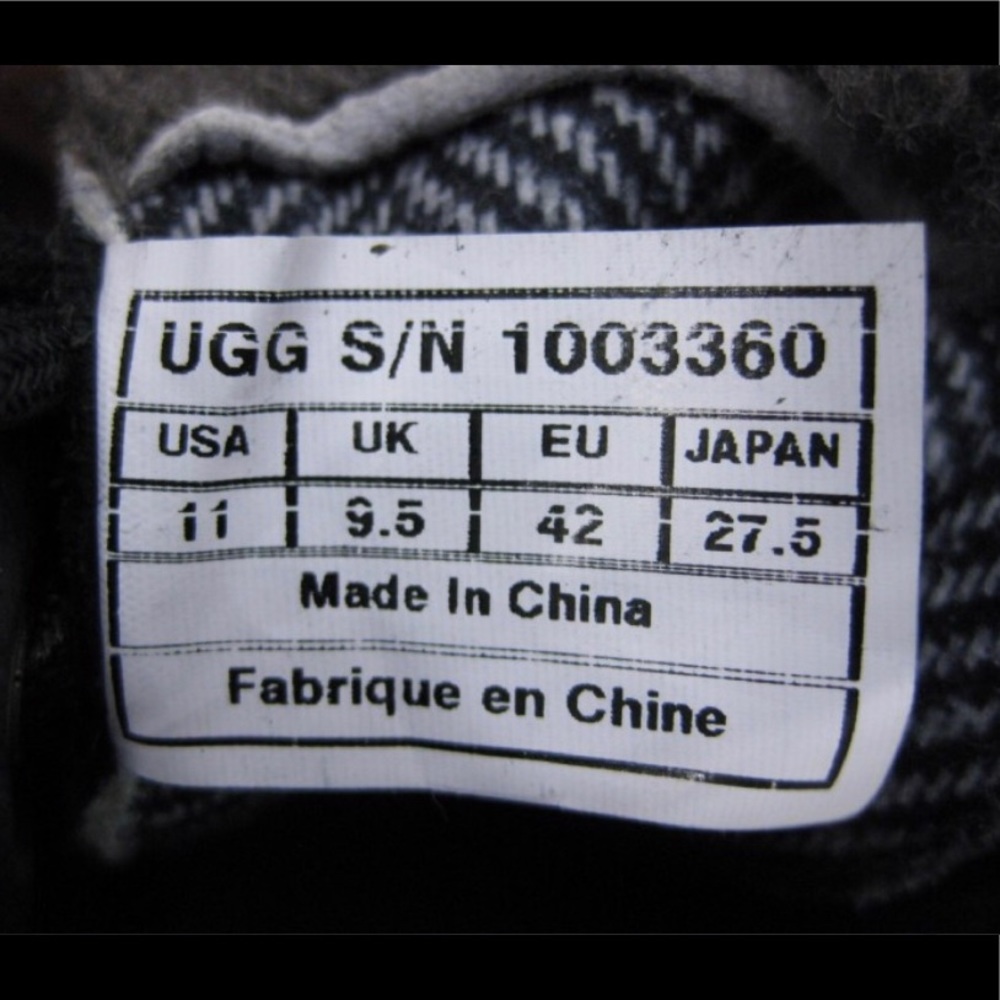 Ugg Black Wedges - Picture 2 of 5
