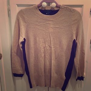 NWT J.Crew with Cashmere sweater
