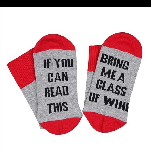 If you can read this ... socks - Picture 2 of 3