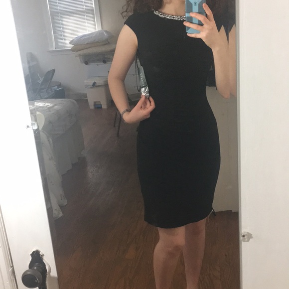 Ralph Lauren Dresses & Skirts - Ralph Lauren black bejeweled neckline LBD