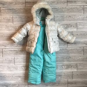 Carters toddler coat and snow pants 3T