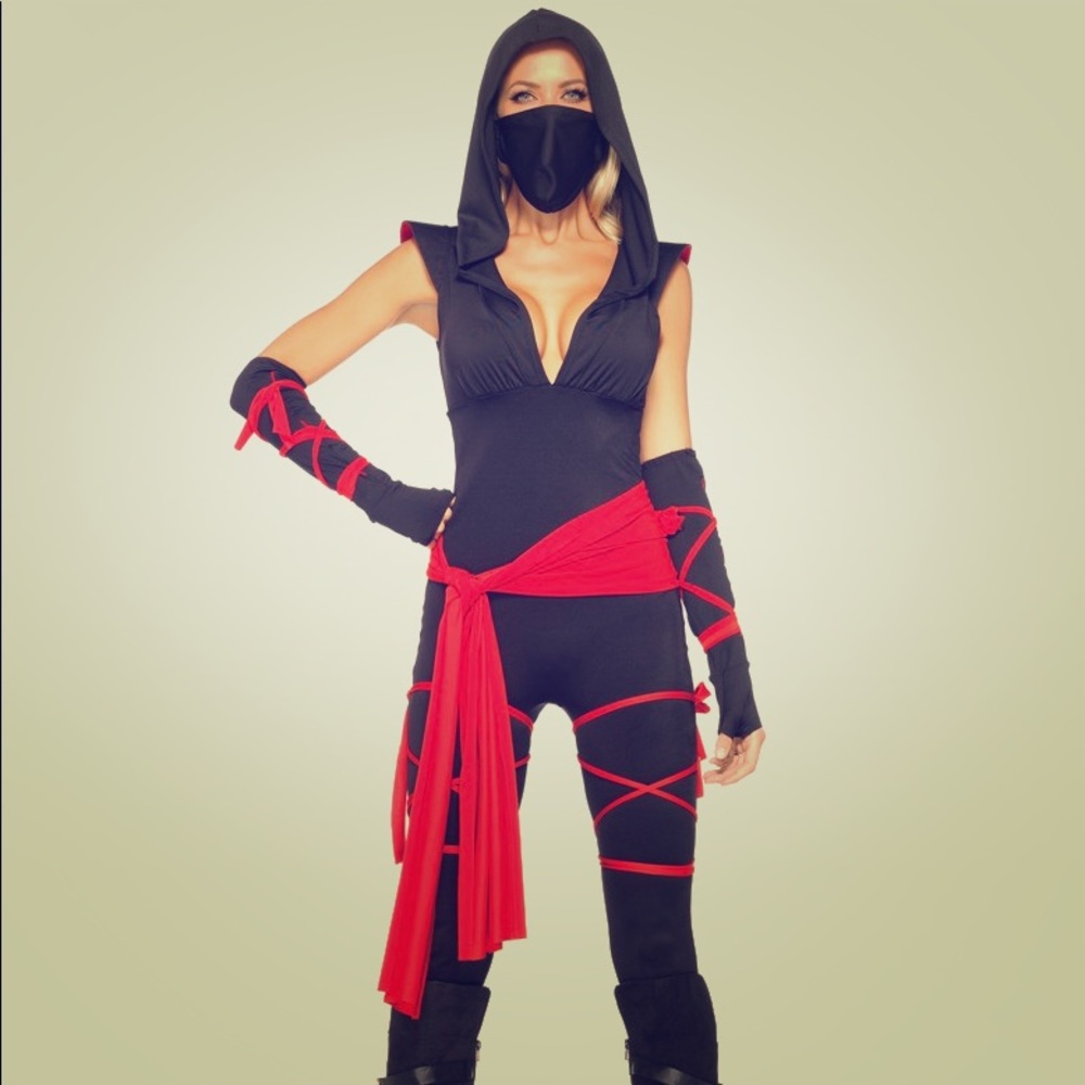 Sexy Ninja Costume 💋🖤