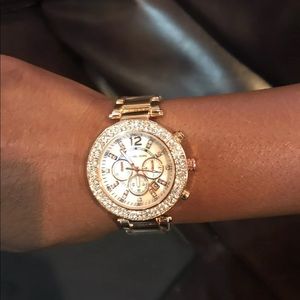 Michael Kor women's watch Rose Gold