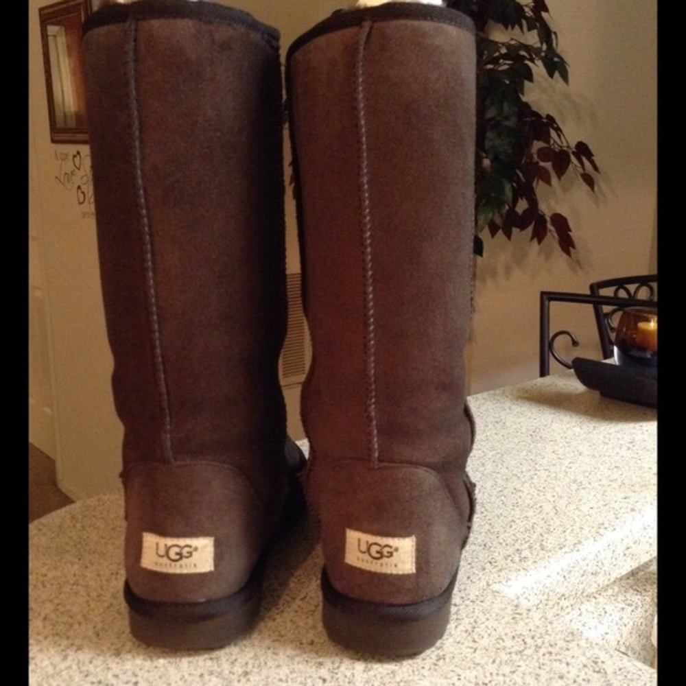 Tall Chocolate Brown Uggs