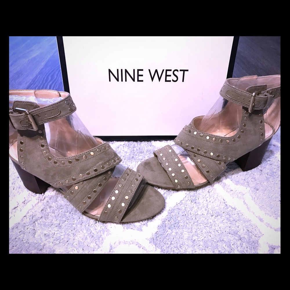 Nine West chunky heels 💕