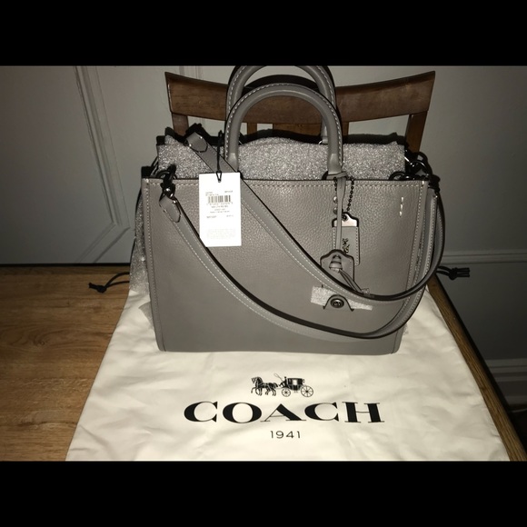 Medium Coach 1941 Rogue bag in Heather Gray - Picture 2 of 3
