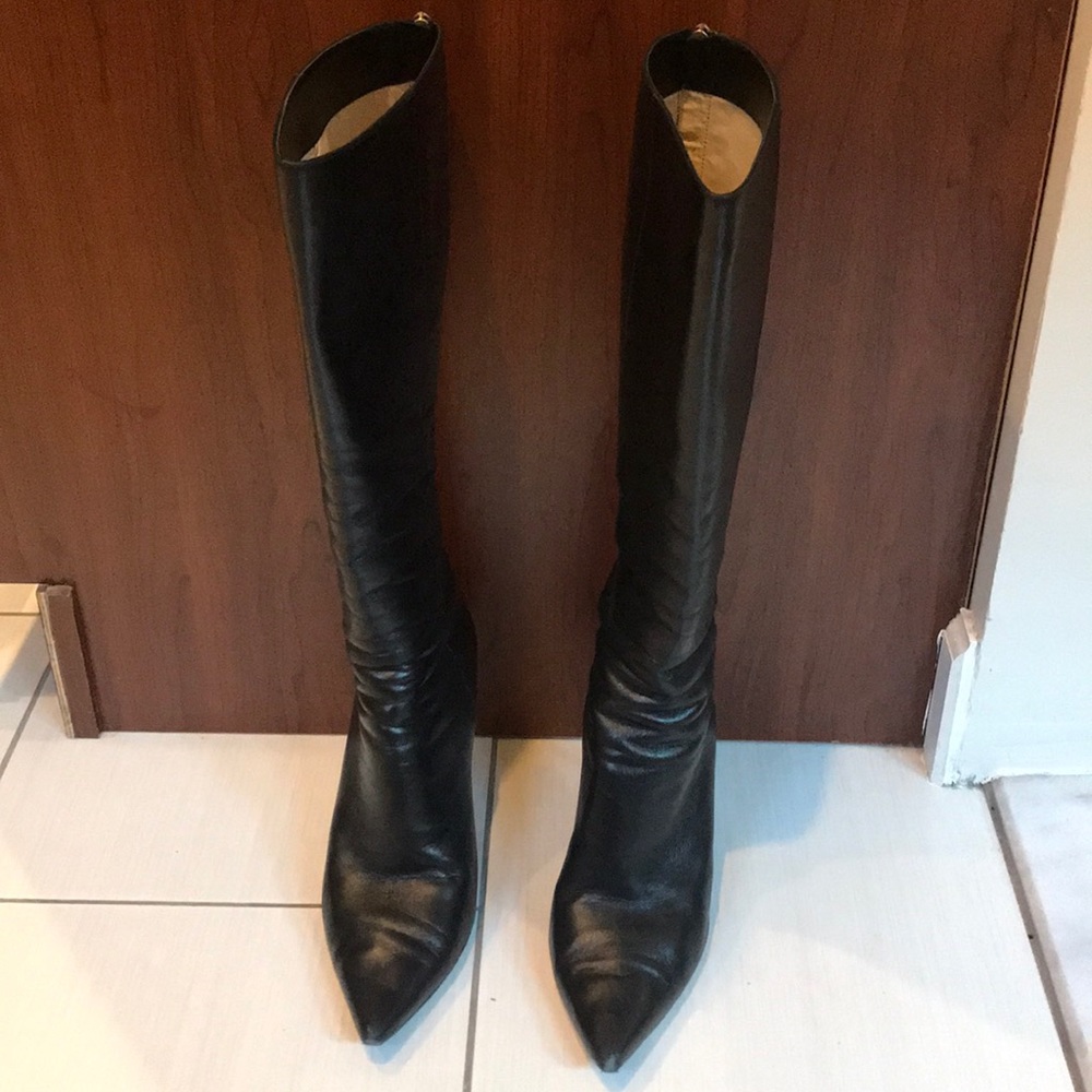 Jimmy Choo Knee High Leather boots
