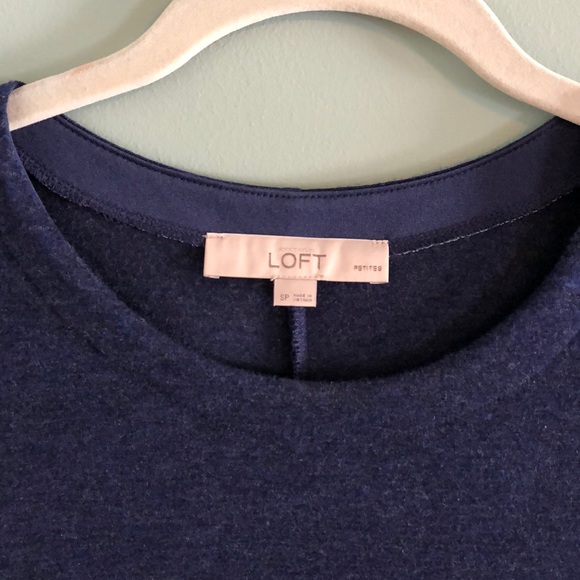 Navy T-Shirt Dres - Picture 3 of 4