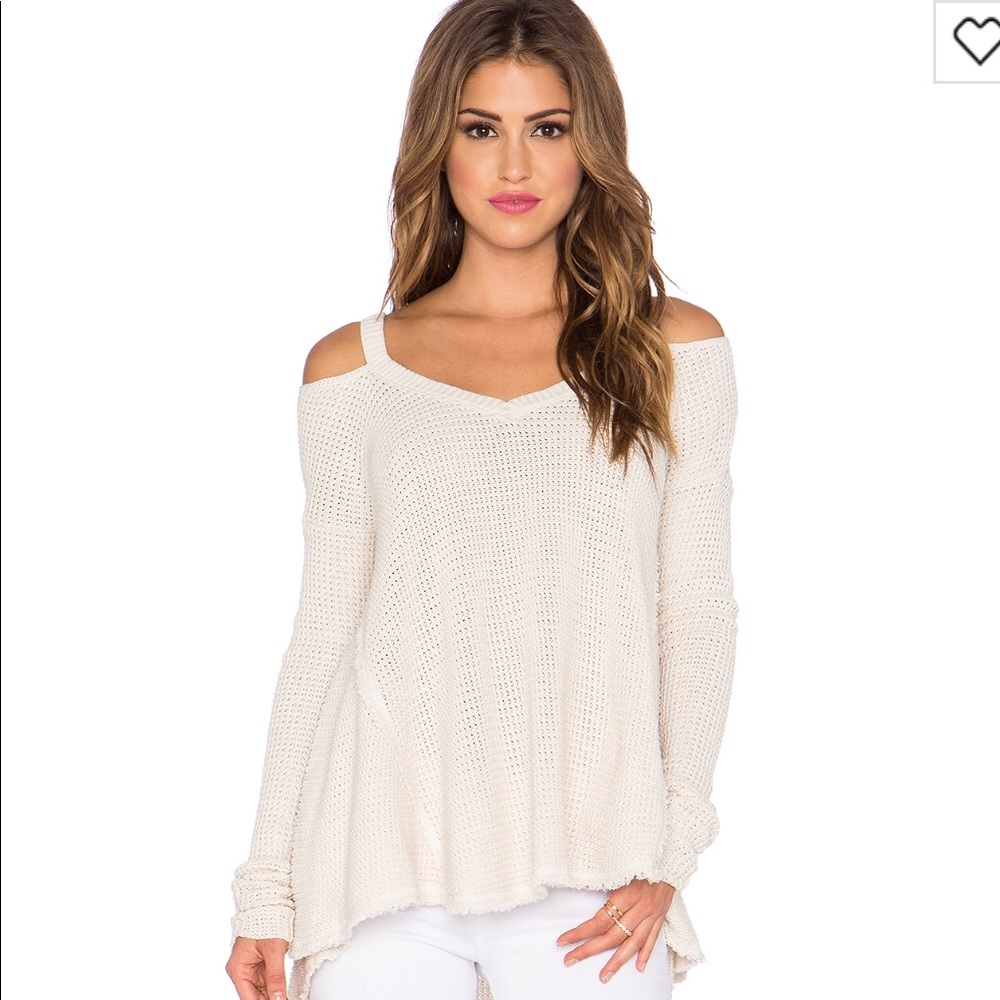 Free People Moonshine Cold-Shoulder thermal