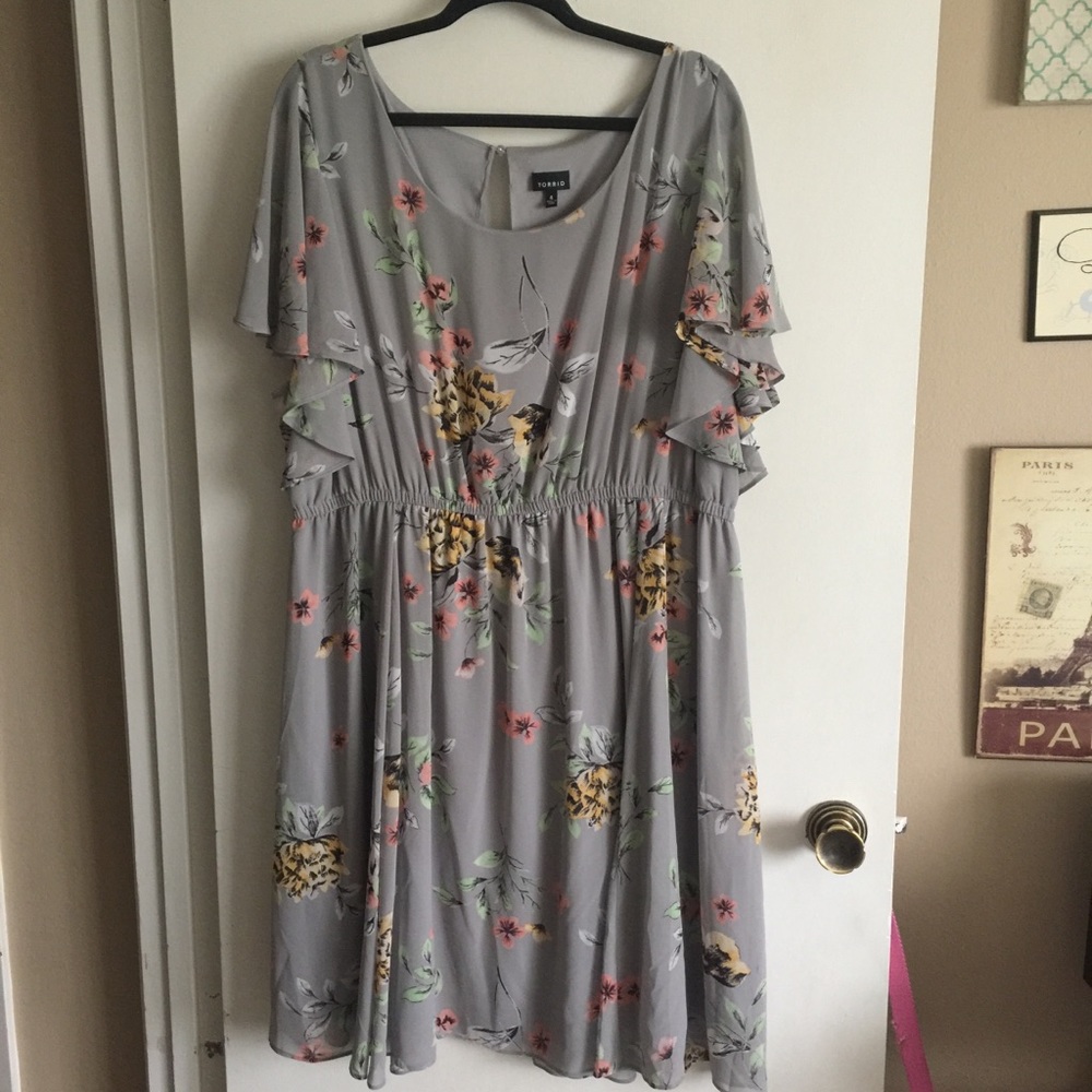 Torrid floral dress