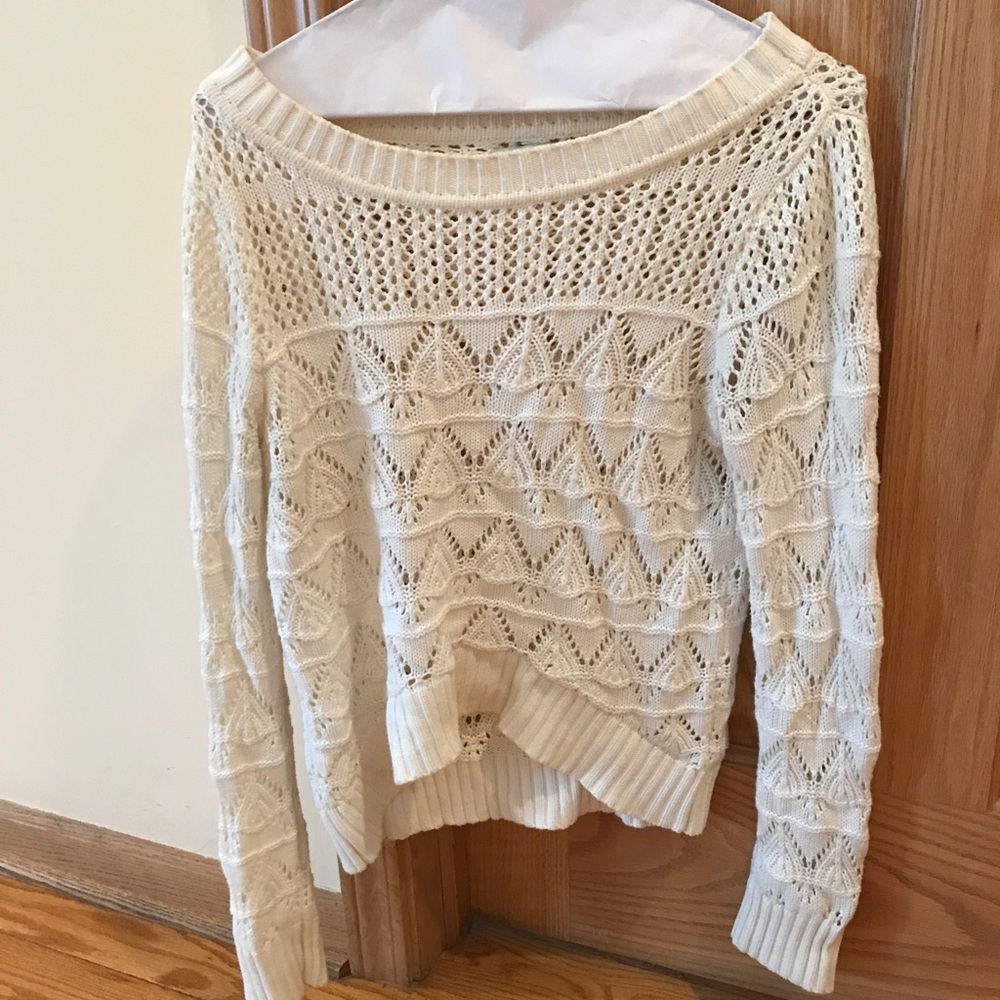 Forever 21 Knit Crochet Sweater