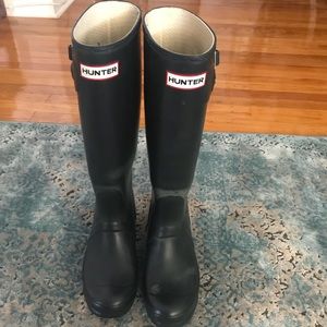 Original tour hunter rain boots