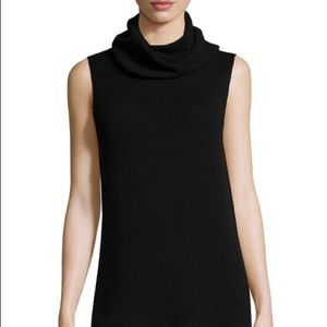 Neiman Marcus Black 100% cashmere Sleeveless top L