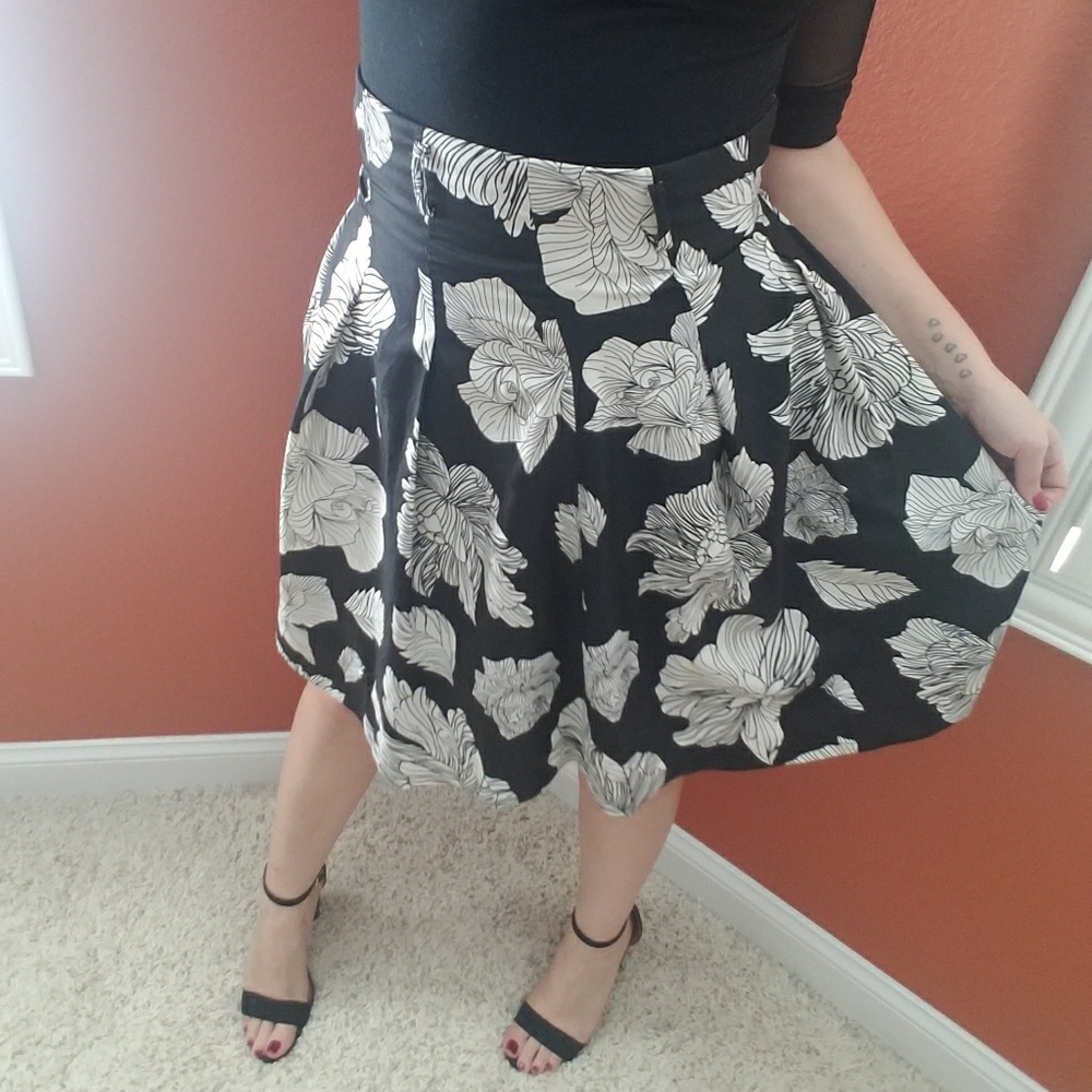 Vintage Forever 21 Floral Skirt