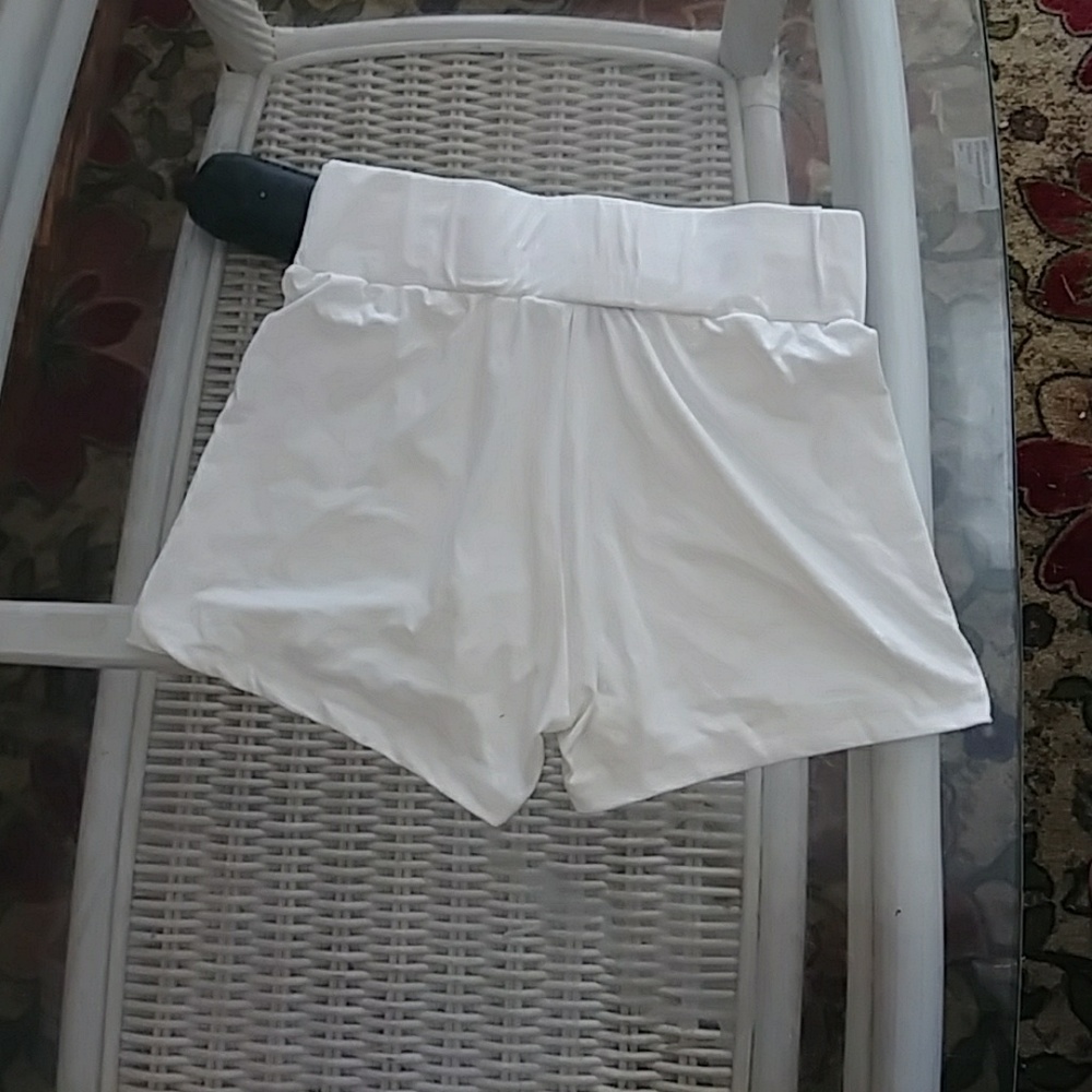 White shorts