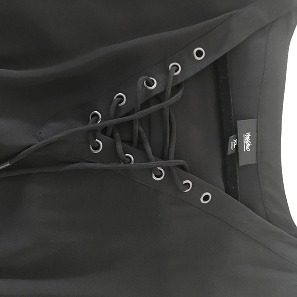 Black quarter sleeve dress - Picture 2 of 3