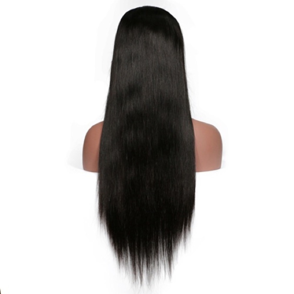 Brazilian Silk Straight Full Lace Wig 24”